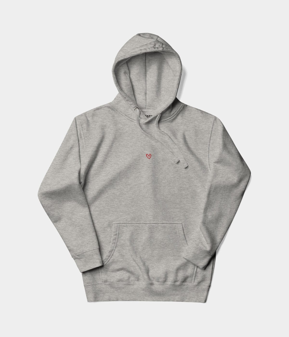 DRAWN HEART HOODIE.