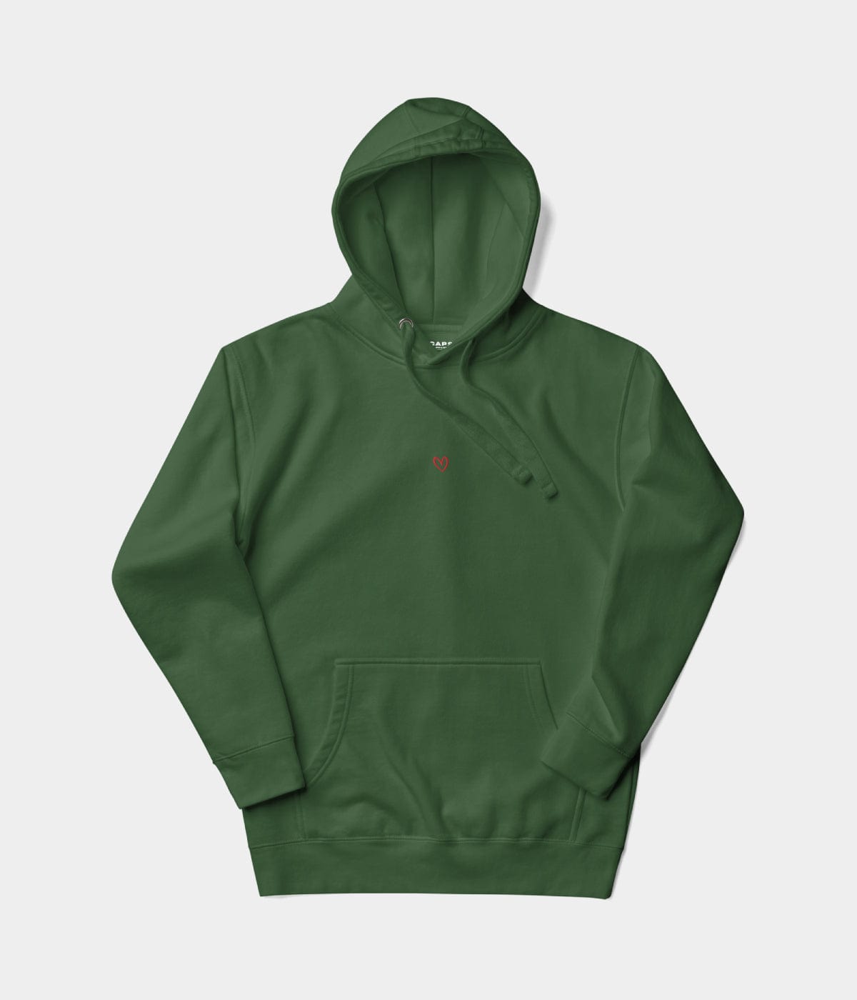GEZEICHNETER HERZ-HOODIE.