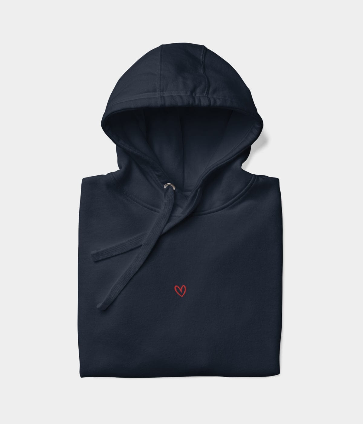 DRAWN HEART HOODIE.