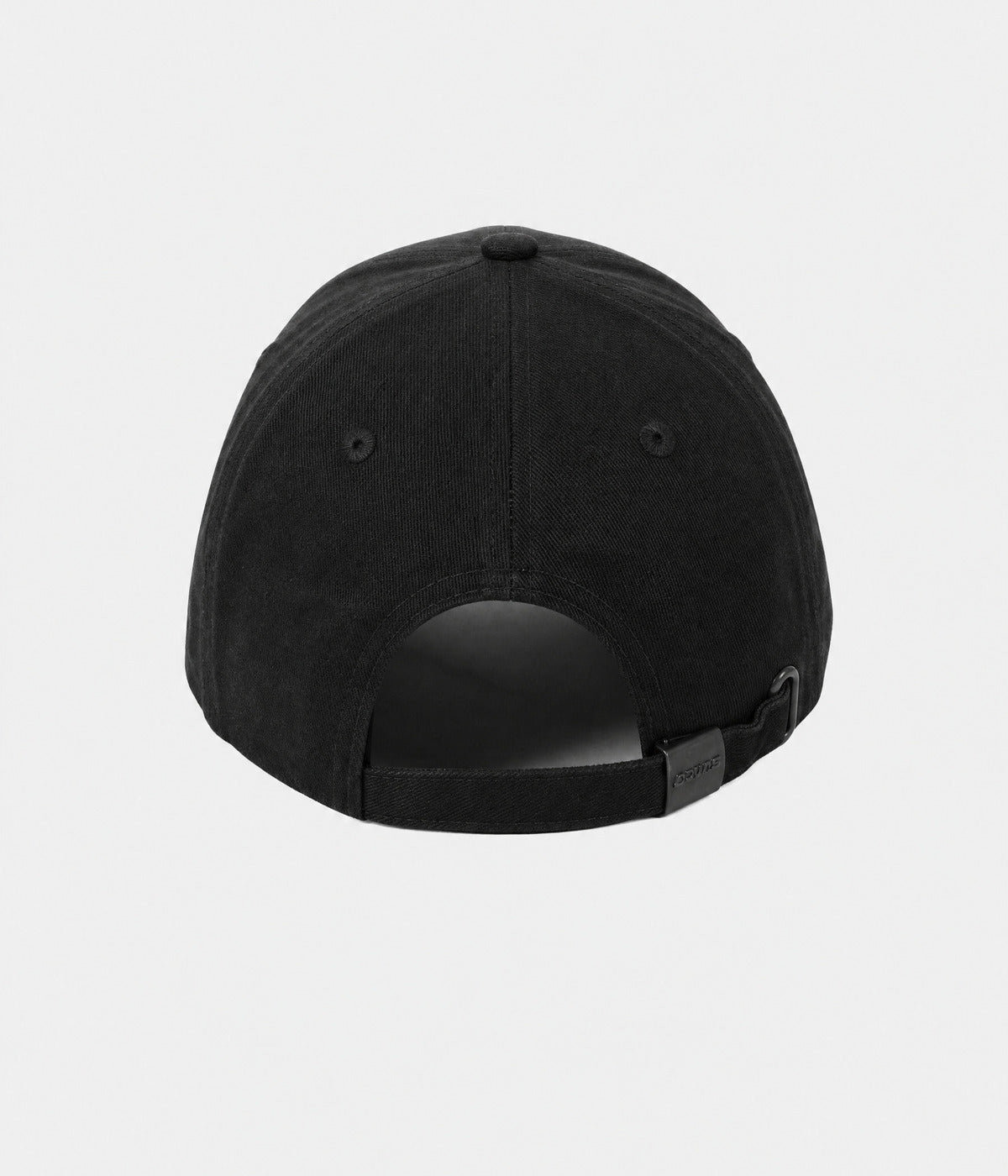 DUCK. cap in BLACK, back view