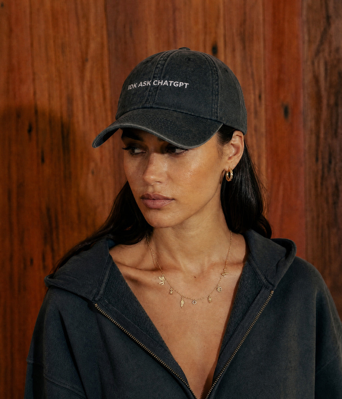 IDK ASK CHATGPT. worn by a woman
