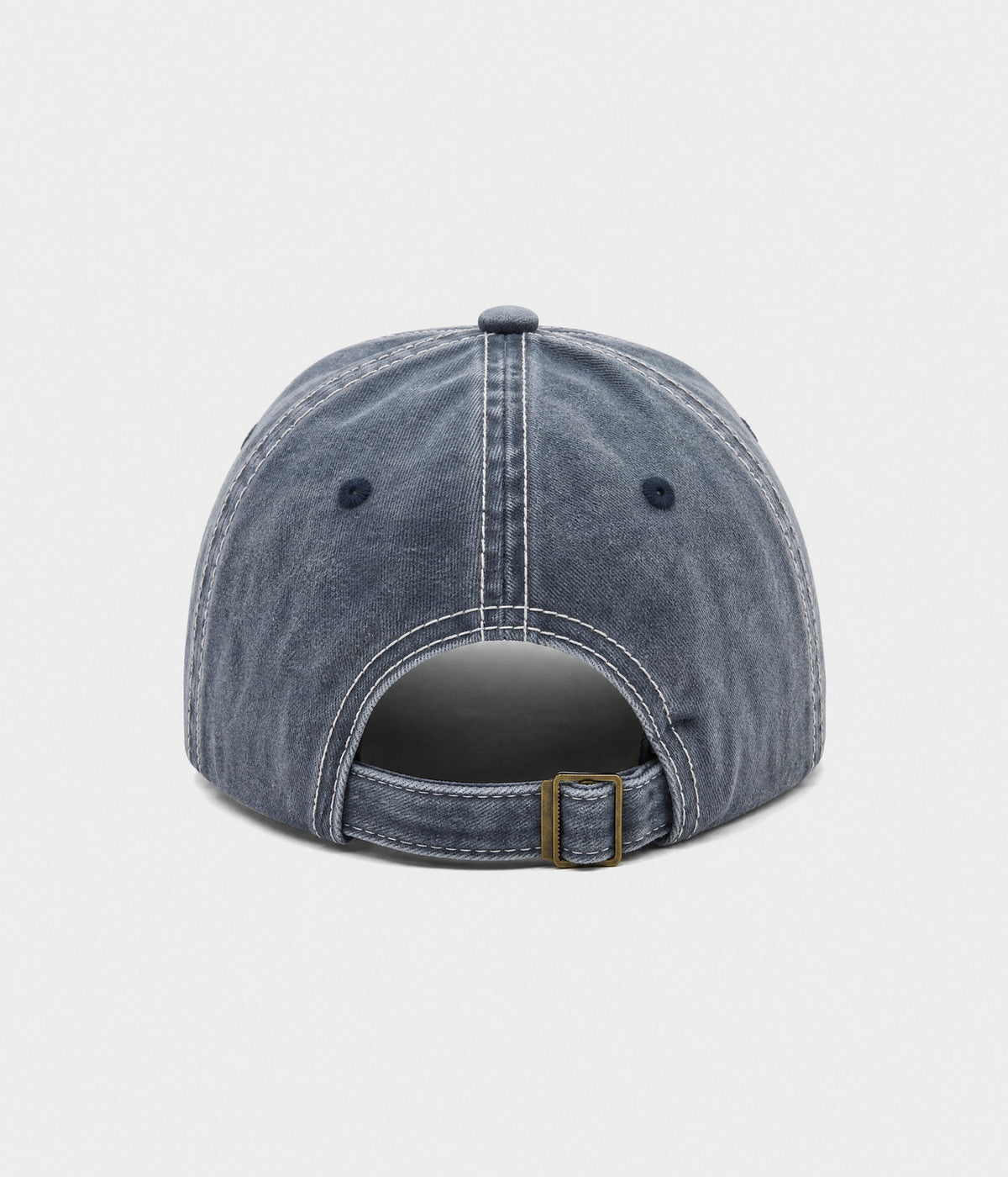 RETRO 1985. washed cotton cap in navy, back view