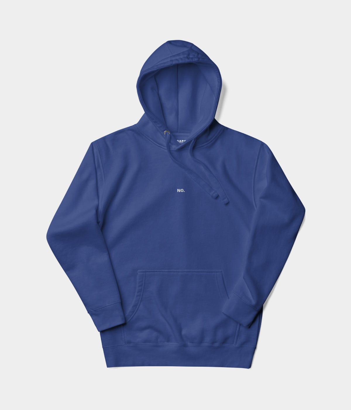 NO HOODIE.
