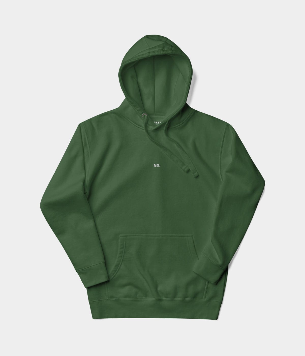 NO HOODIE.