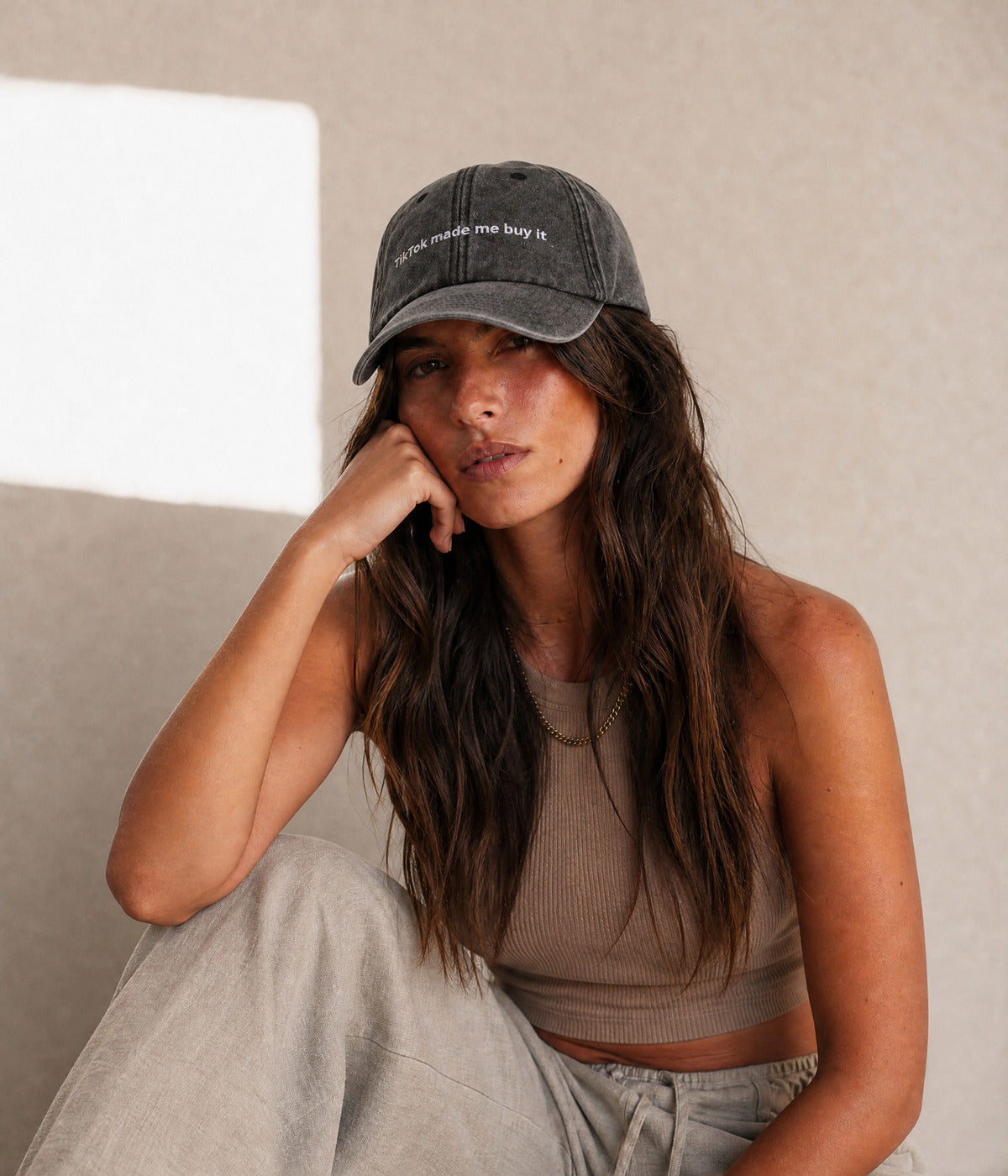 TIKTOK. worn by a woman