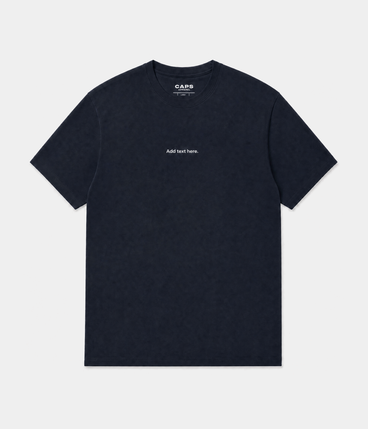 CUSTOM TEE.-CAPS
