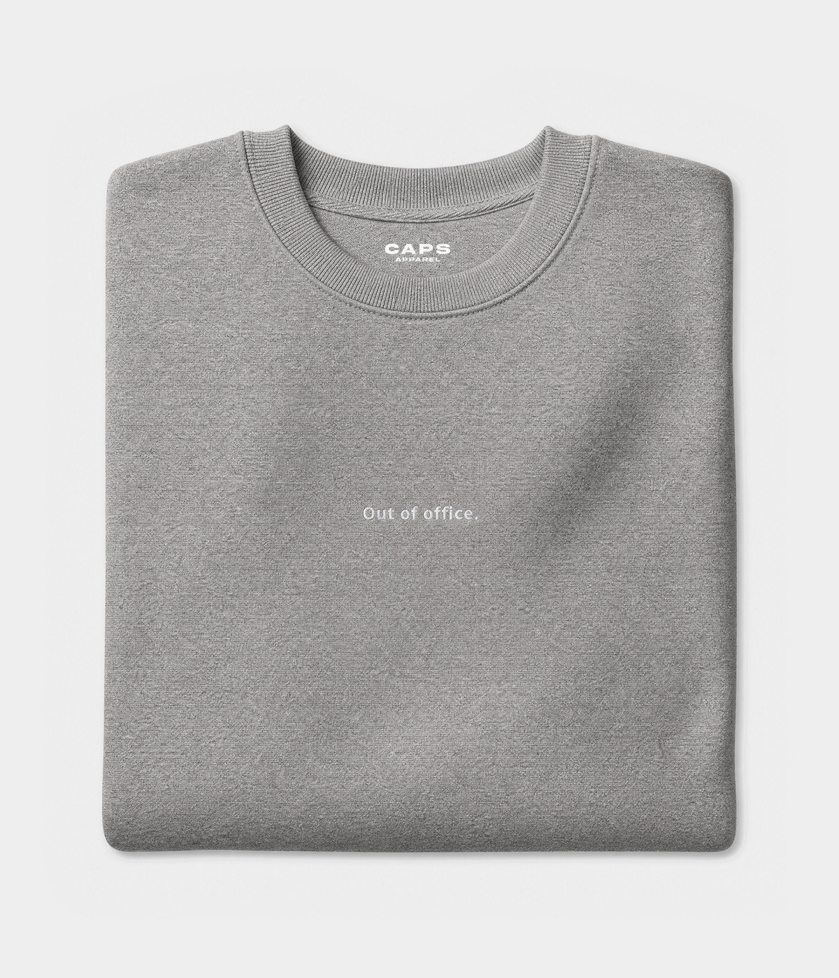 OUT OF OFFICE SWEATER.-CAPS