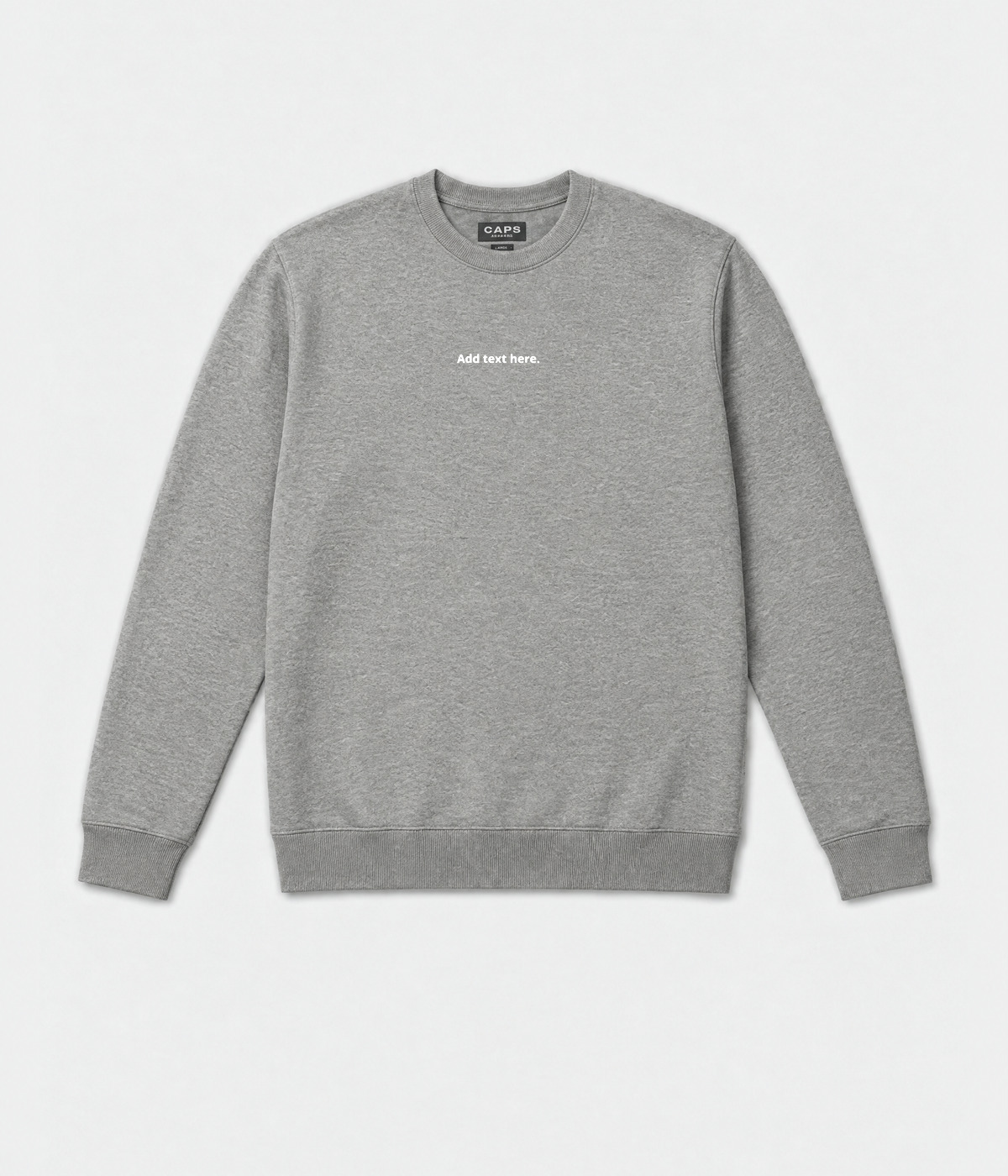 CUSTOM SWEATER.-CAPS