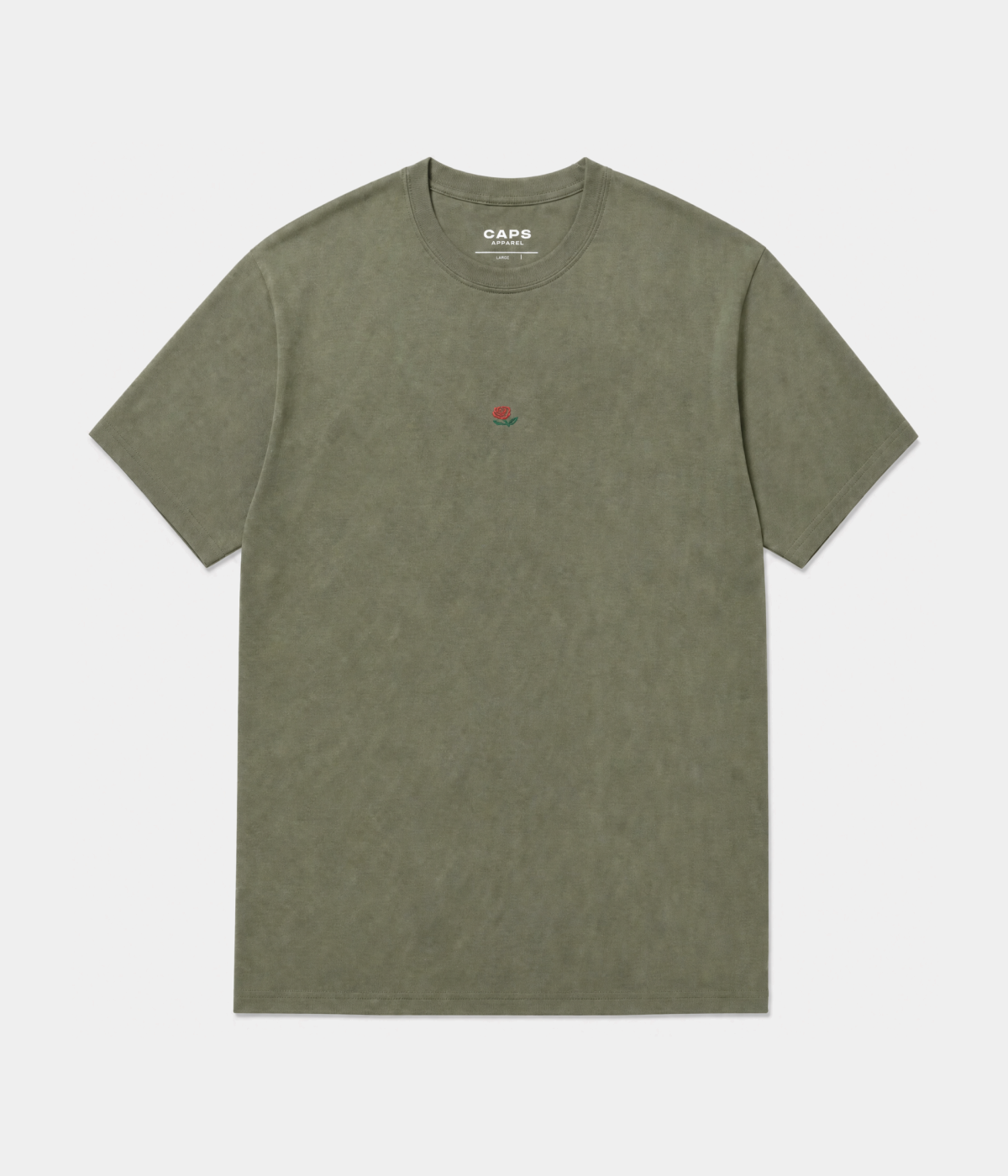 ROSE TEE.-CAPS