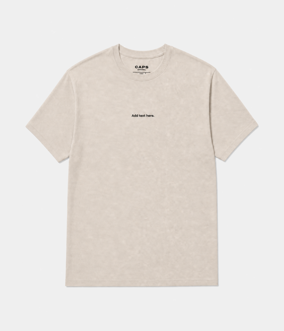 CUSTOM TEE.-CAPS
