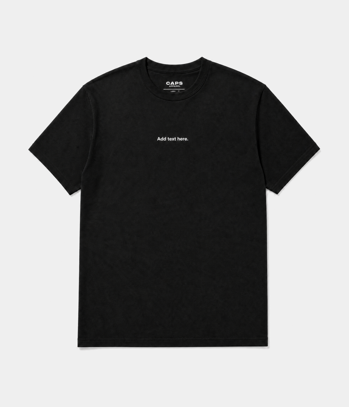 CUSTOM TEE.-CAPS