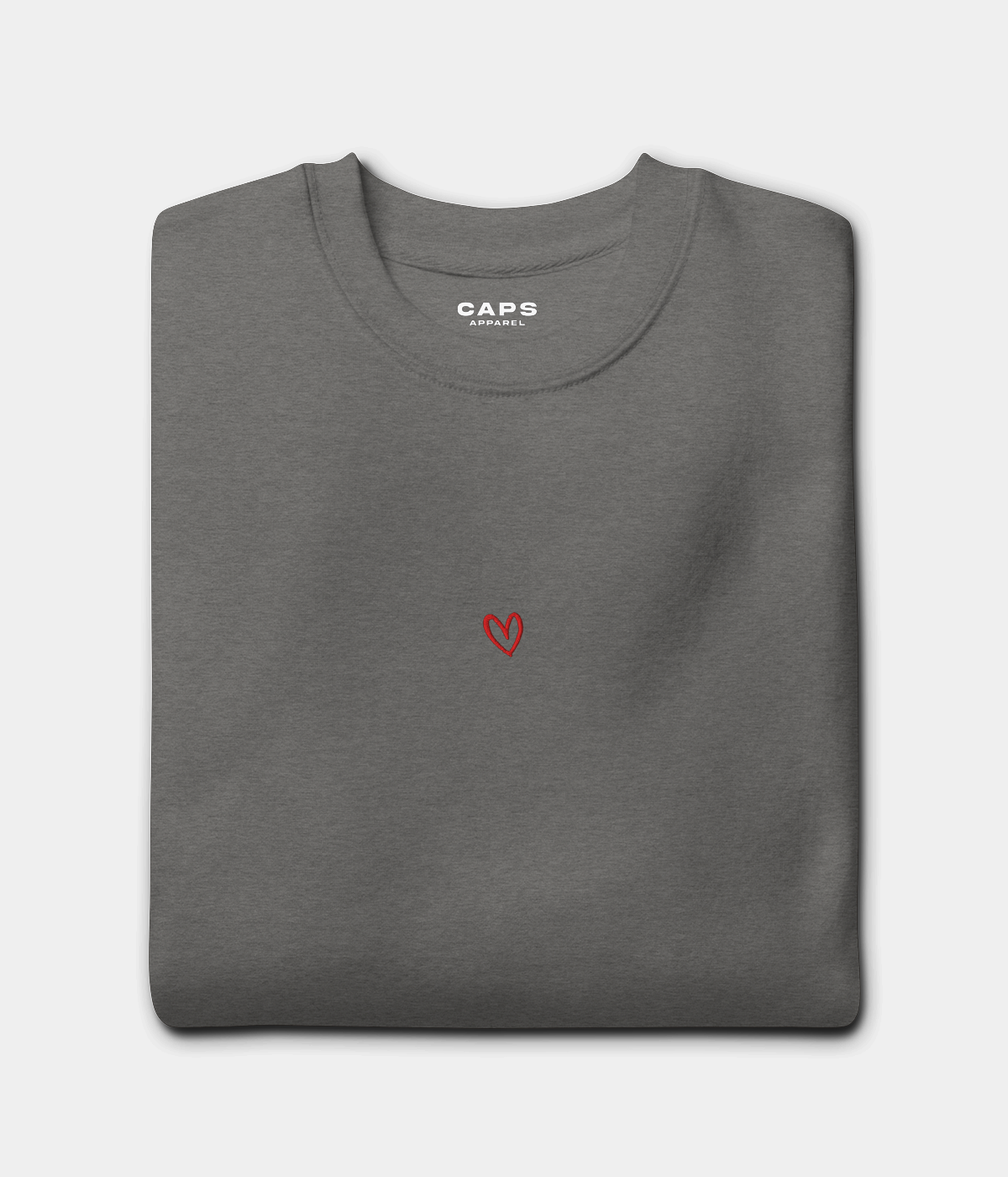 DRAWN HEART TEE.