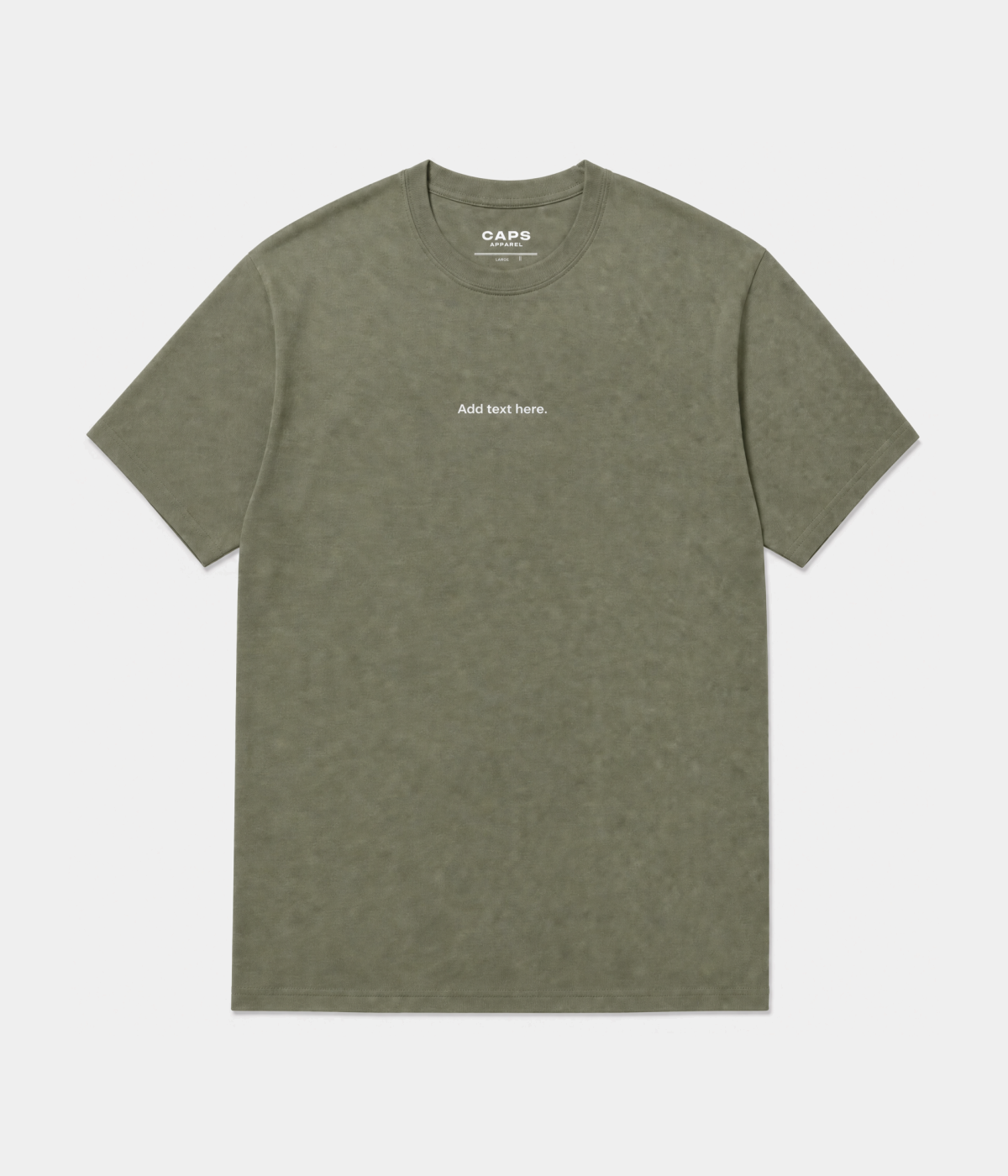 CUSTOM TEE.-CAPS