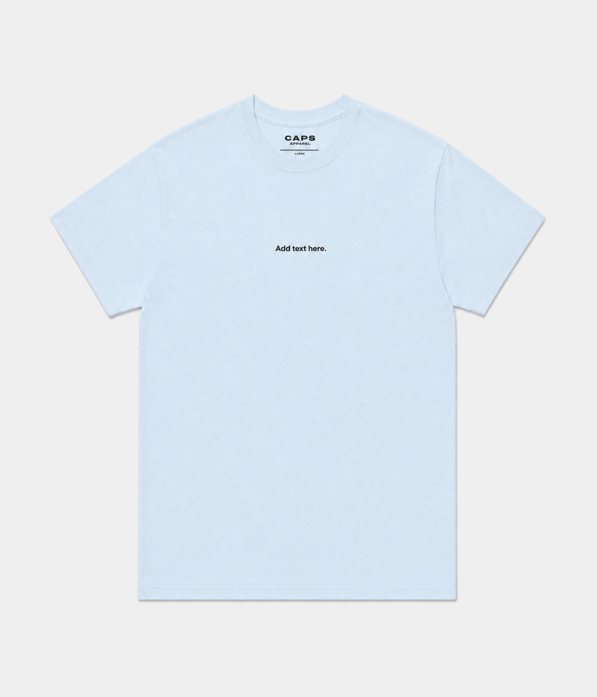CUSTOM TEE.-CAPS