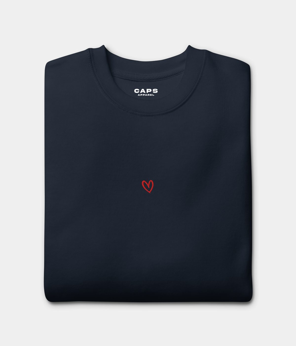 T-SHIRT COEUR DESSINÉ.