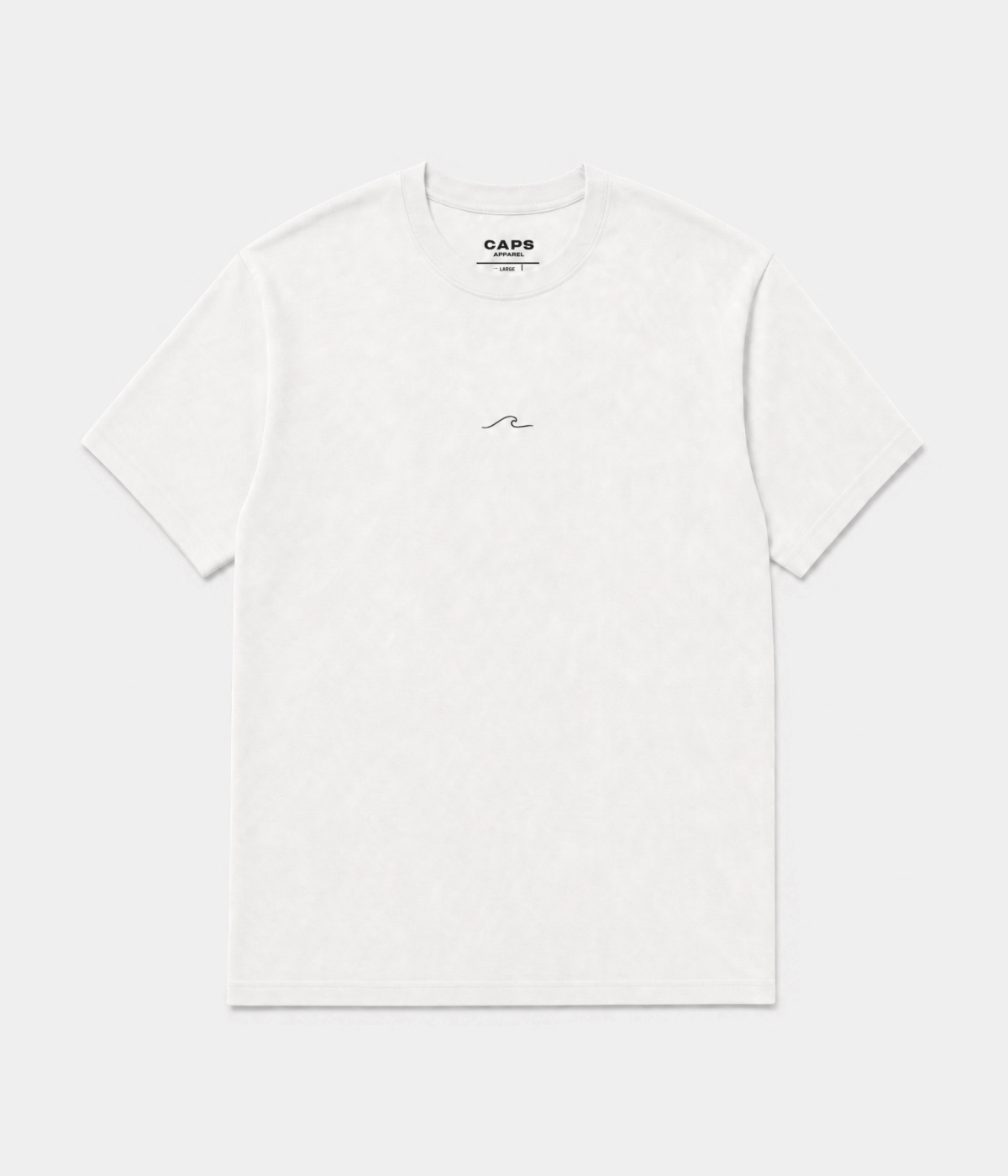 THE WAVE TEE.-CAPS