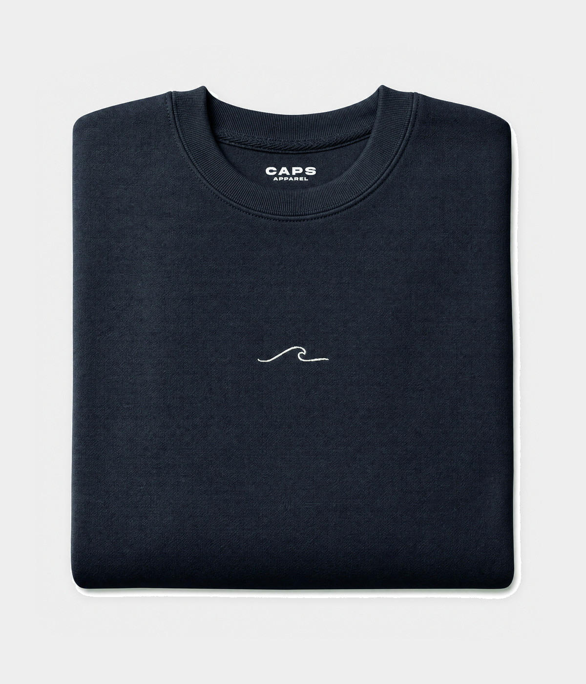 THE WAVE SWEATER.-CAPS