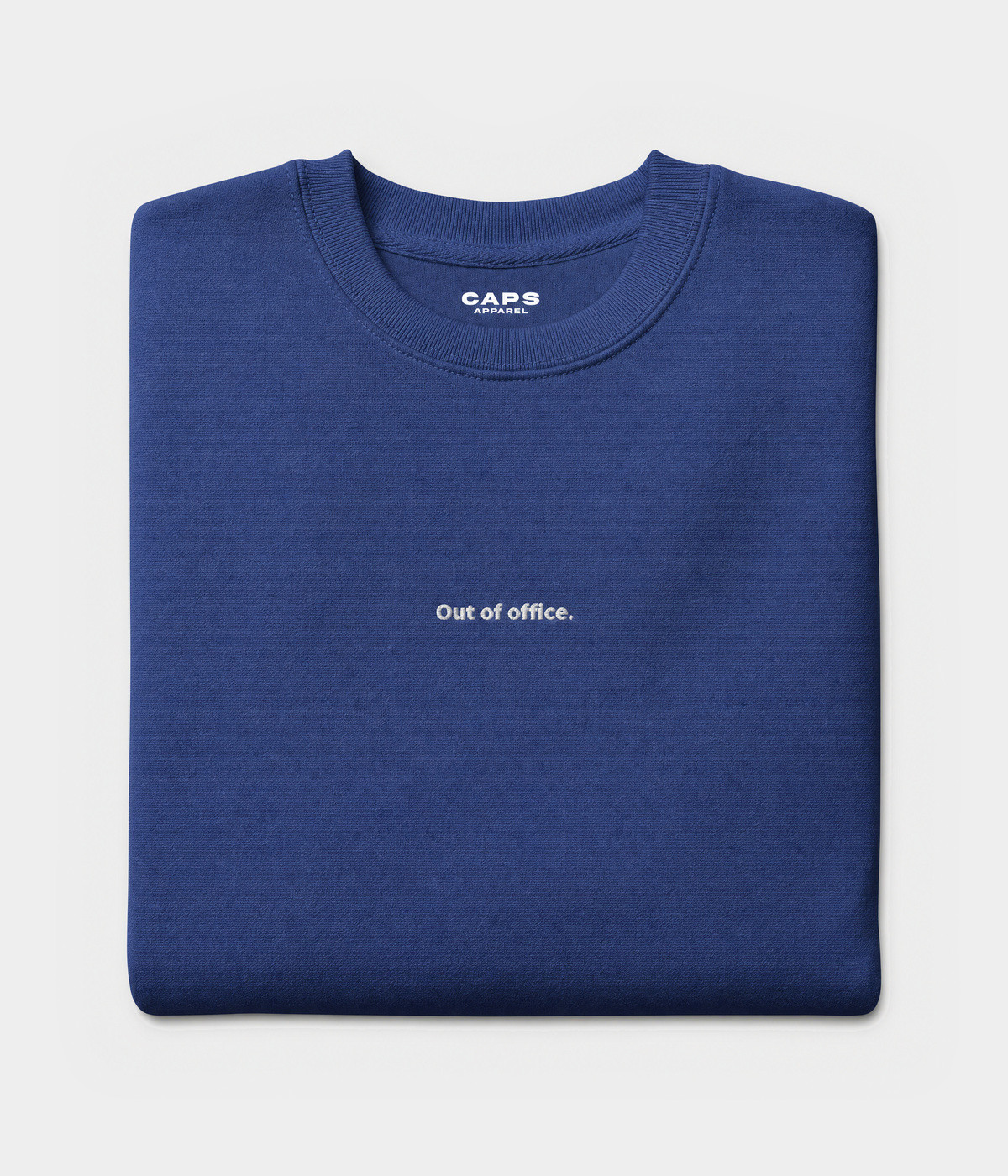 OUT OF OFFICE SWEATER.-CAPS