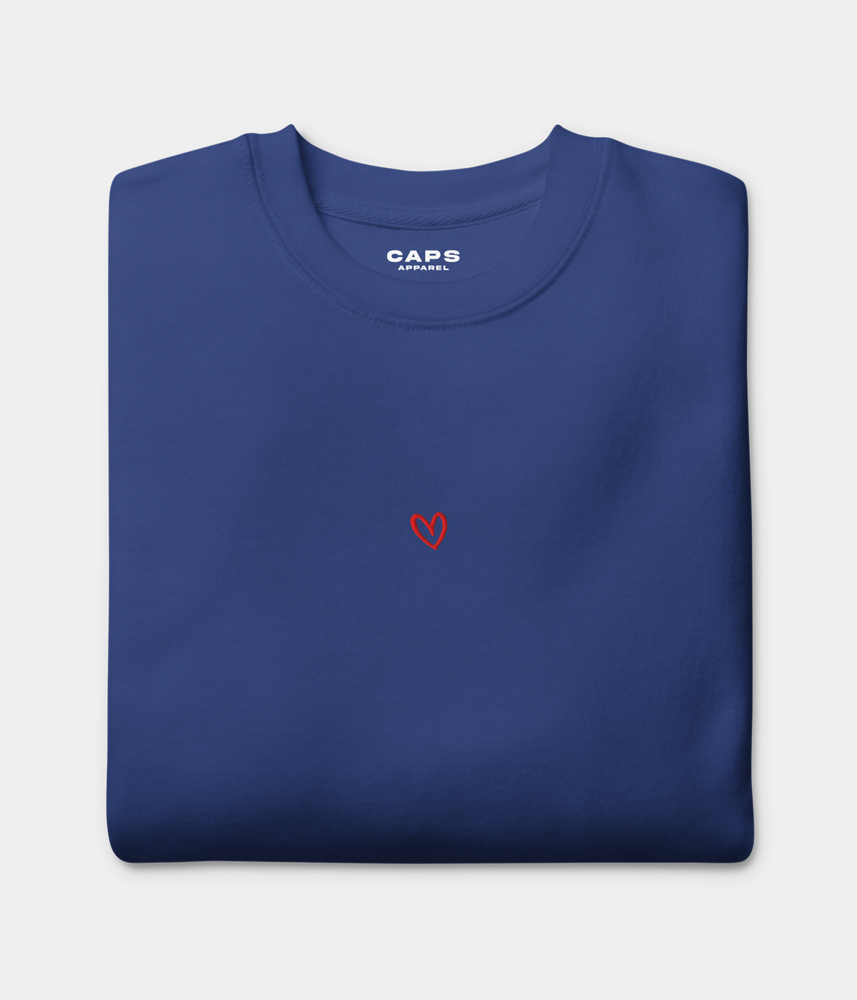 DRAWN HEART SWEATER.