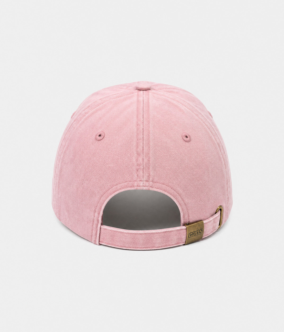 WASHED WHATEVER. pink washed cap back