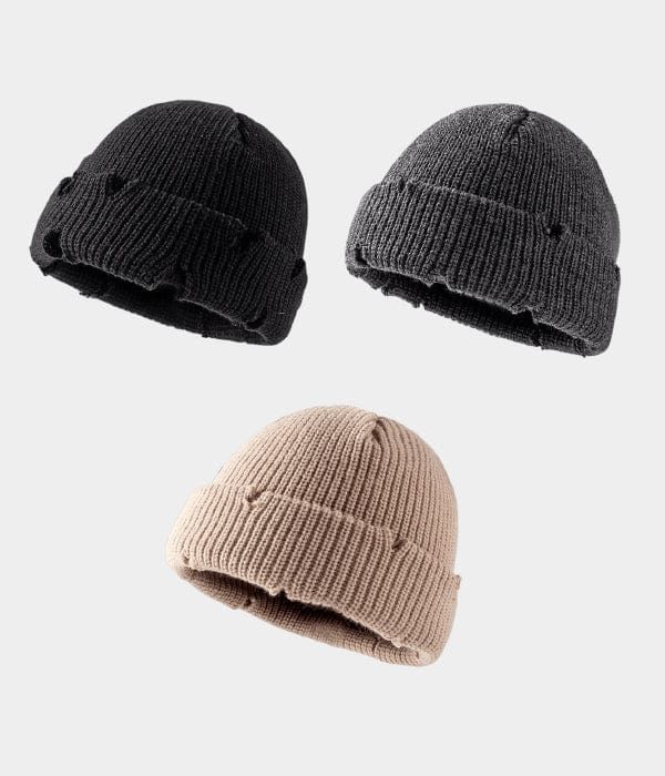 RIPPED FISHERMAN BEANIE 3-PACK 2.0.