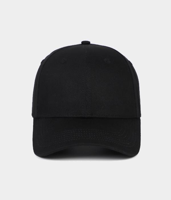 Baseball Cap. Black / Structured