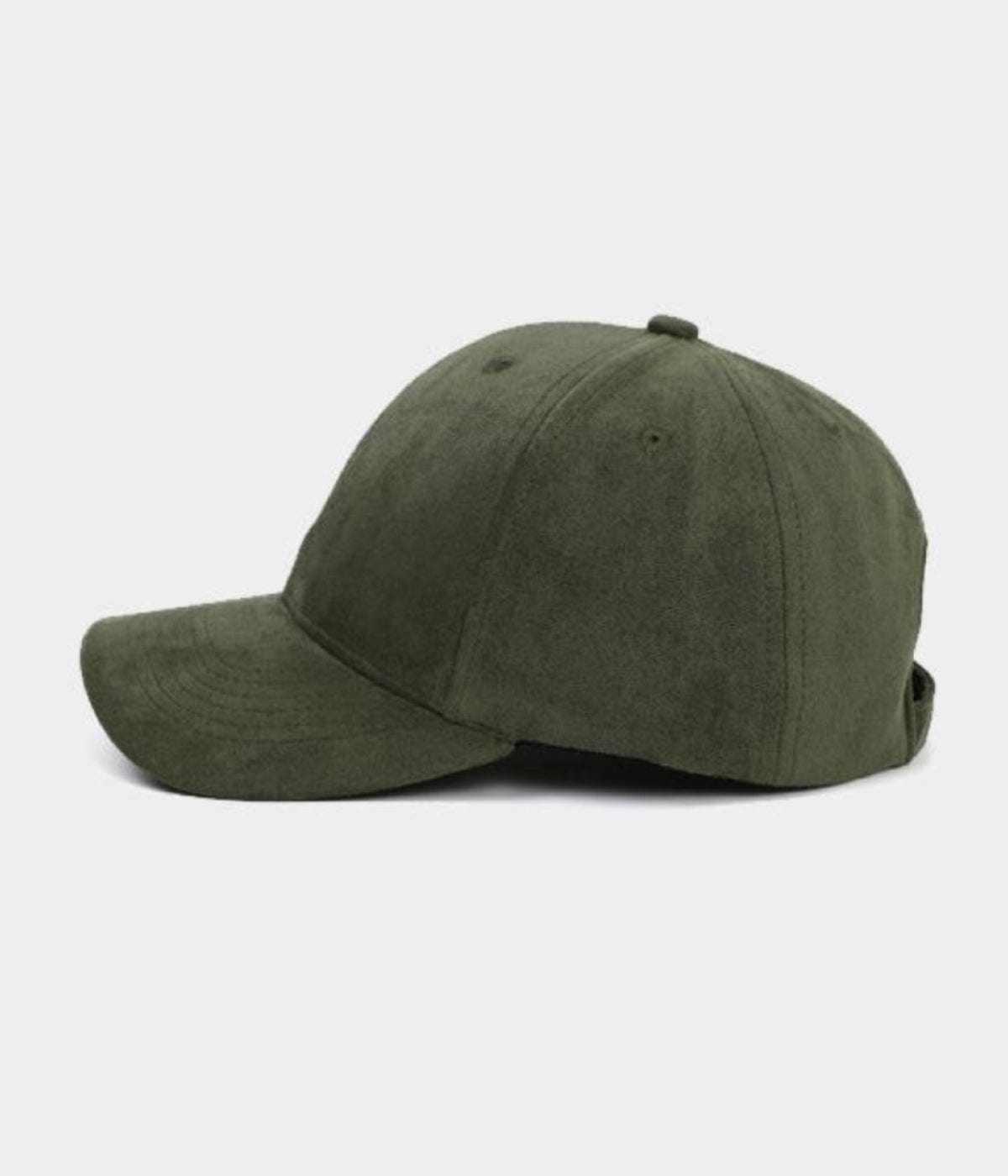 SUEDE CAP.