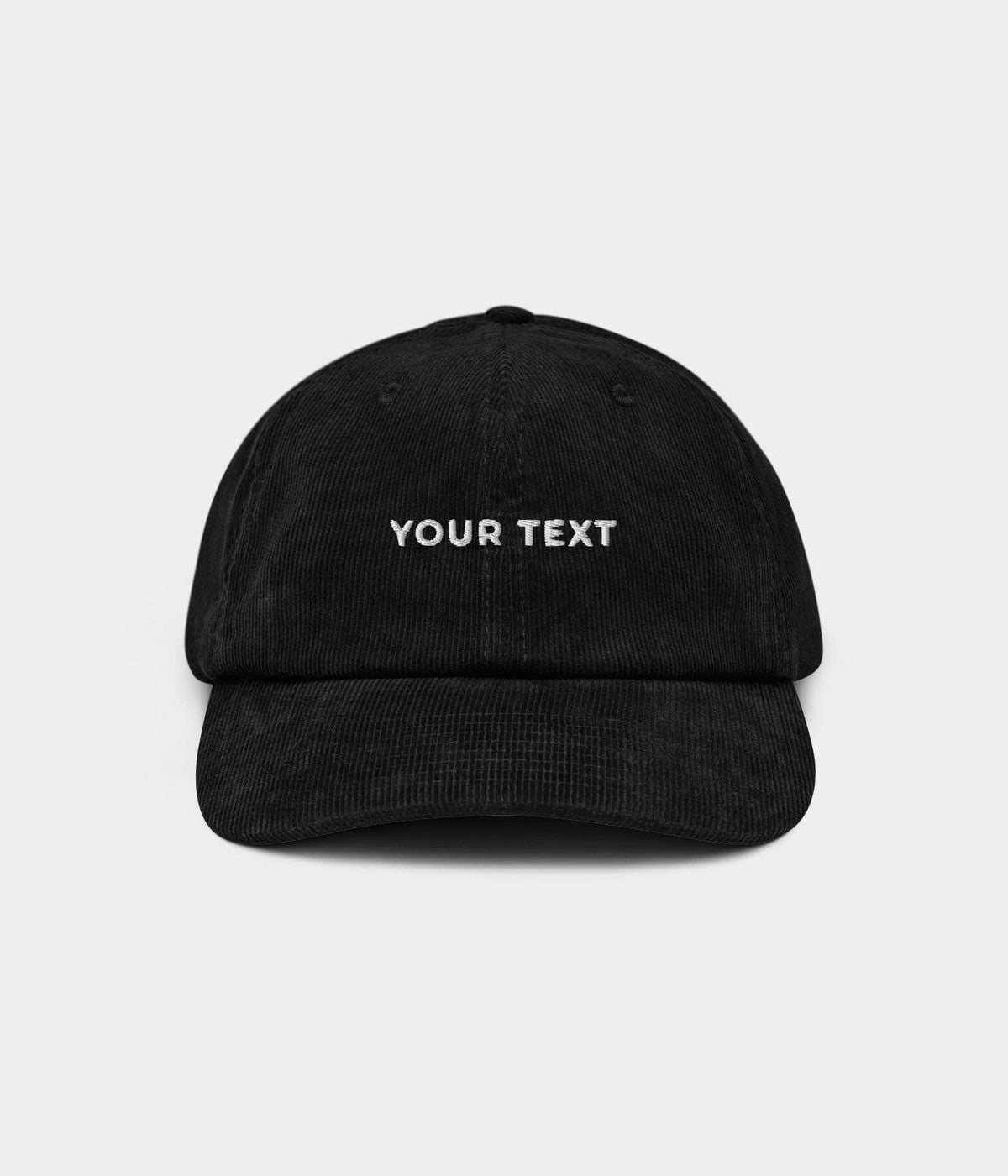 CUSTOM CORDUROY CAP.-CAPS