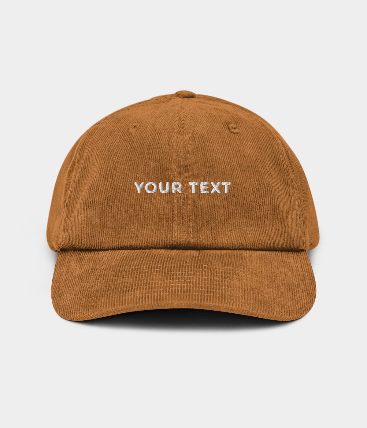 CUSTOM CORDUROY CAP.