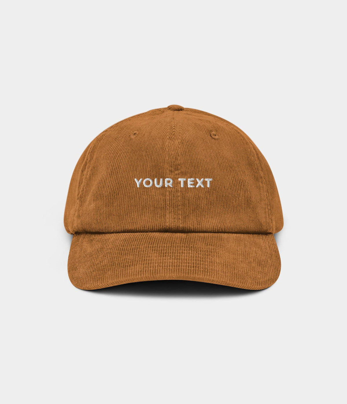 CUSTOM CORDUROY CAP.-CAPS