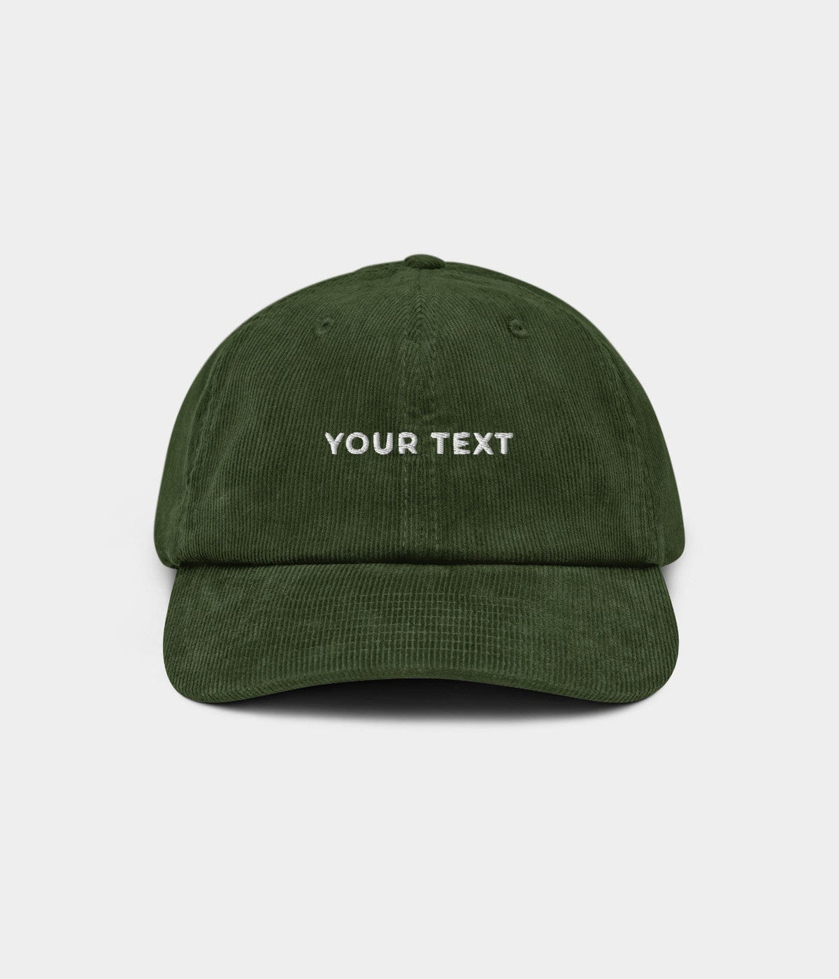 CUSTOM CORDUROY CAP.-CAPS