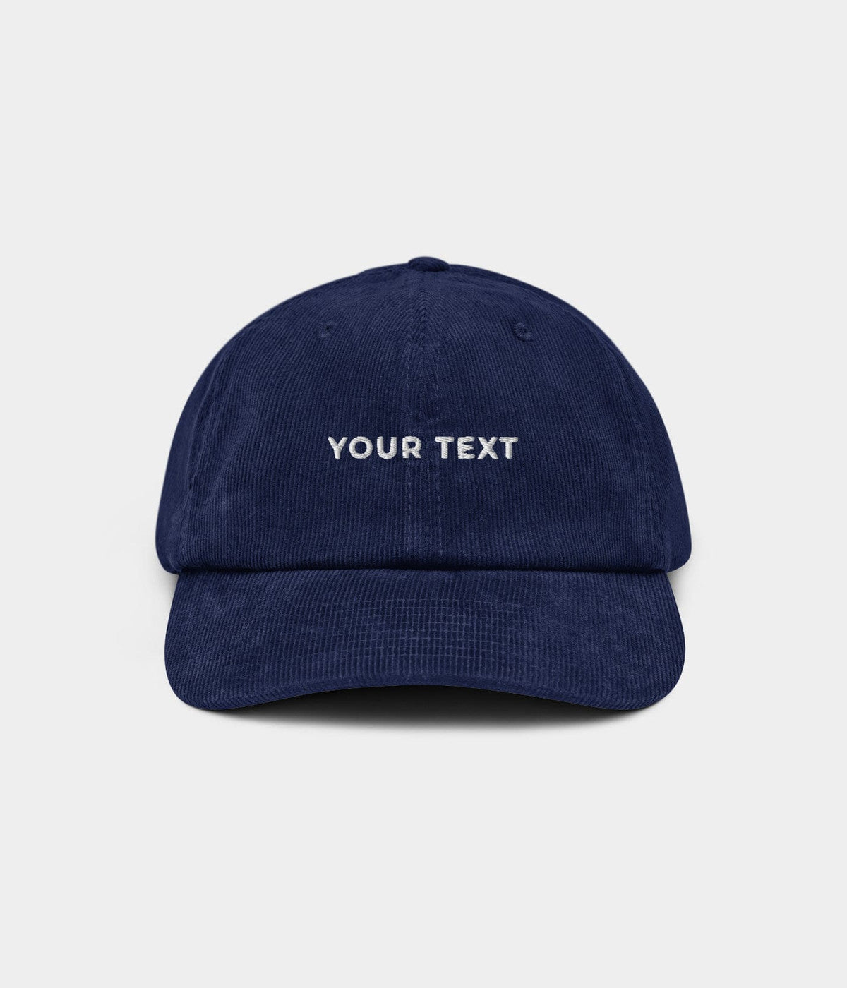 CUSTOM CORDUROY CAP.-CAPS