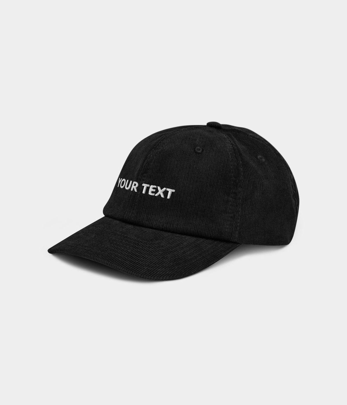 CUSTOM CORDUROY CAP.-CAPS
