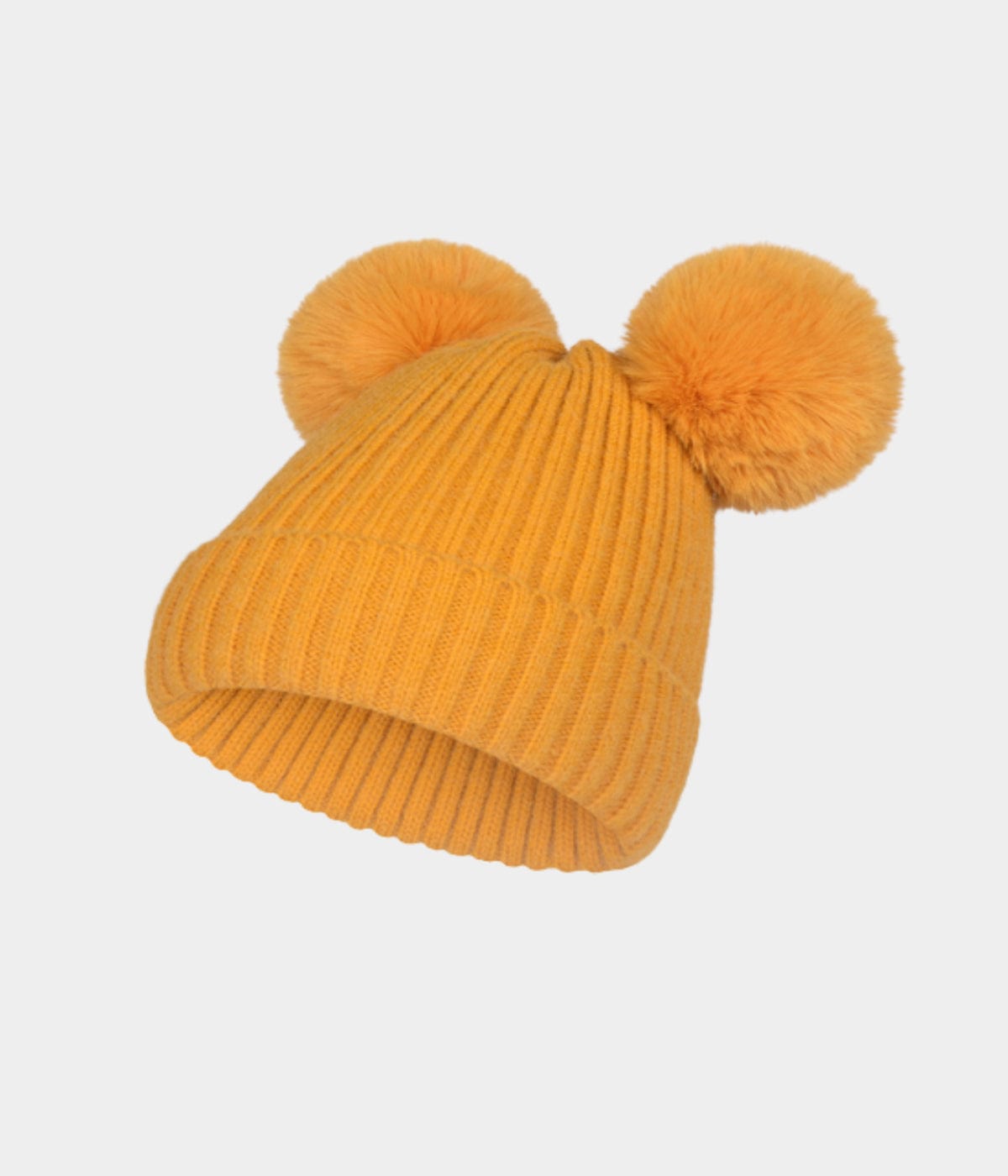 GORRO DOBLE POMPÓN.