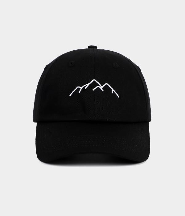 Mountains. Black