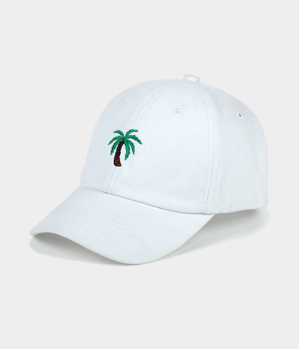 Palm Tree. White