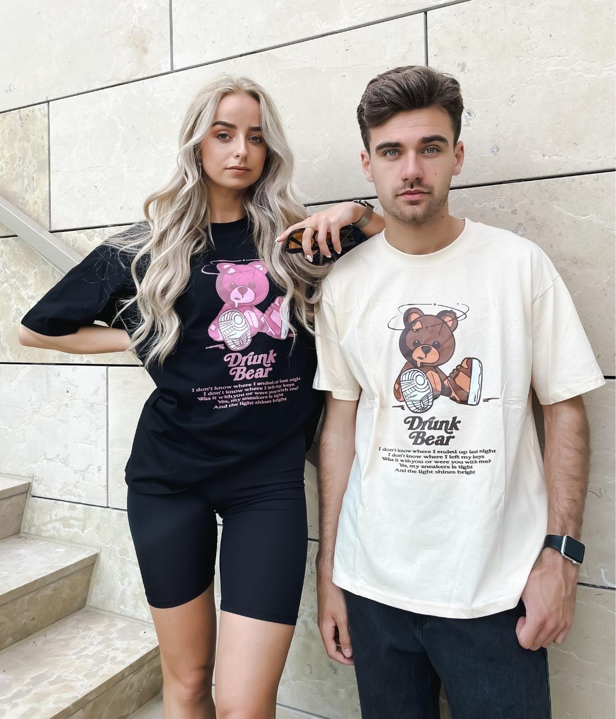 CAMISETA DRUNK BEAR.