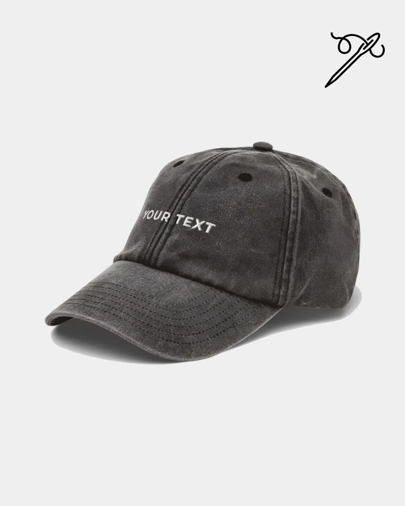 CUSTOM TEXT. | CAPS Apparel