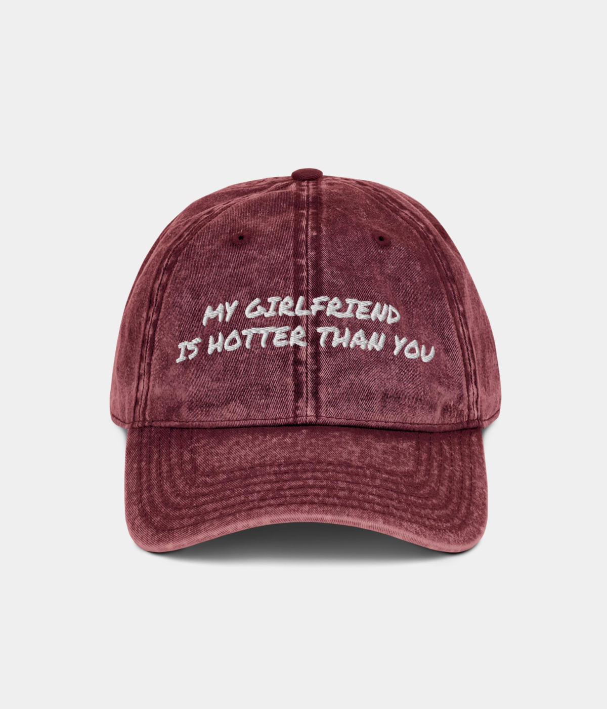 MY GIRLFRIEND IS HOTTER CAP