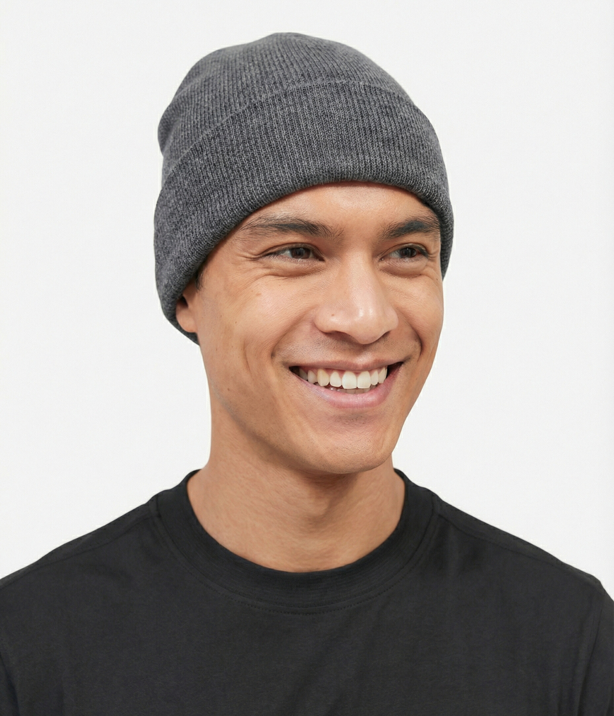 SATIN LINED BEANIE.