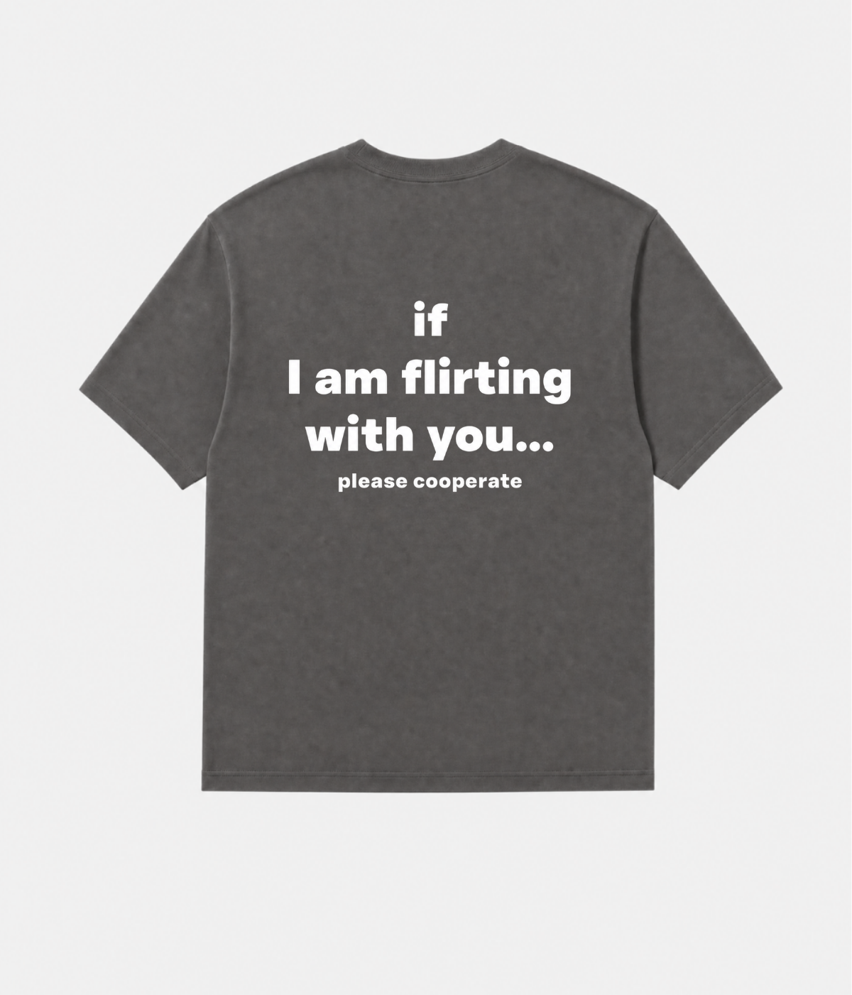 IF I AM FLIRTING SHIRT