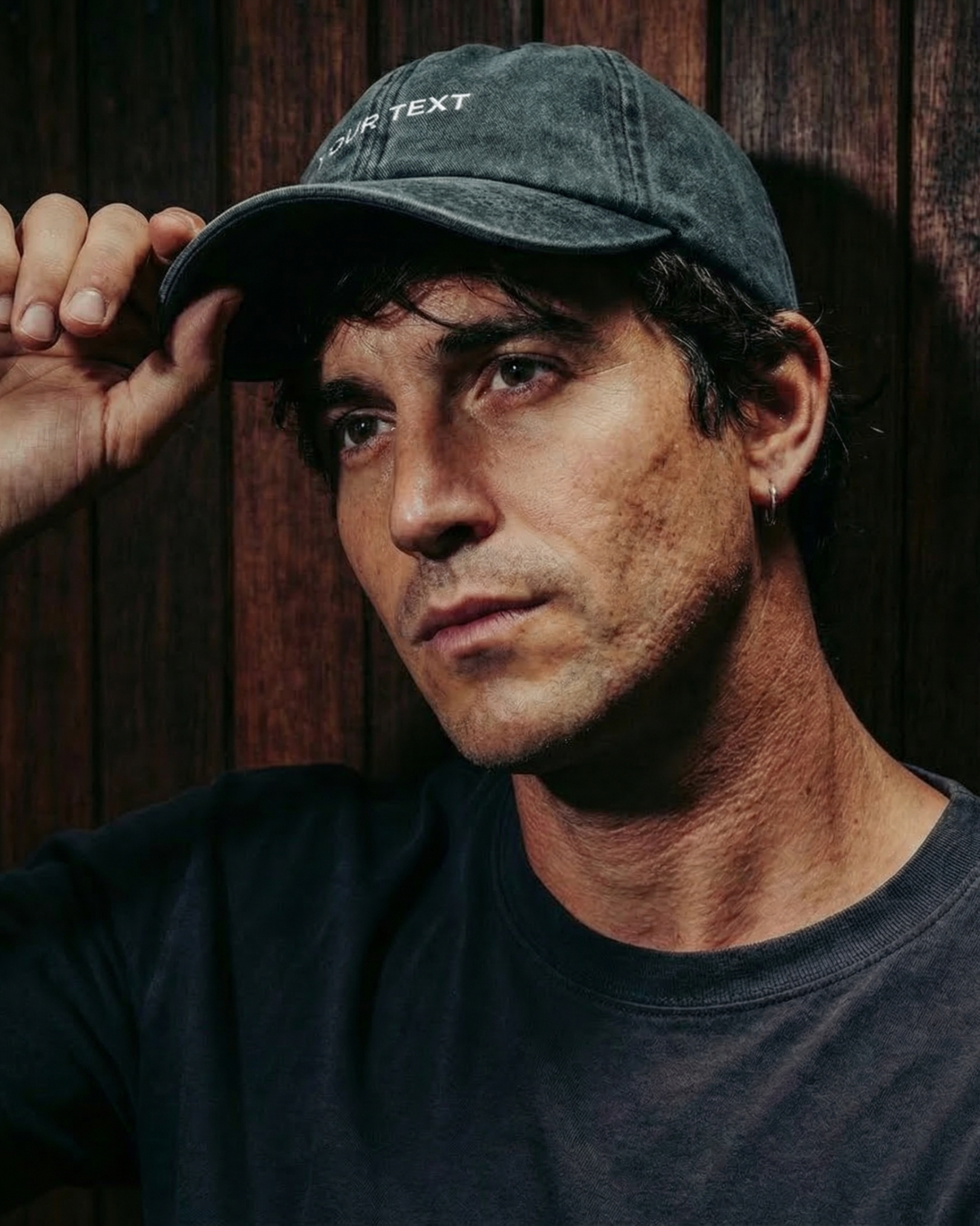 GORRA LAVADA PERSONALIZADA.