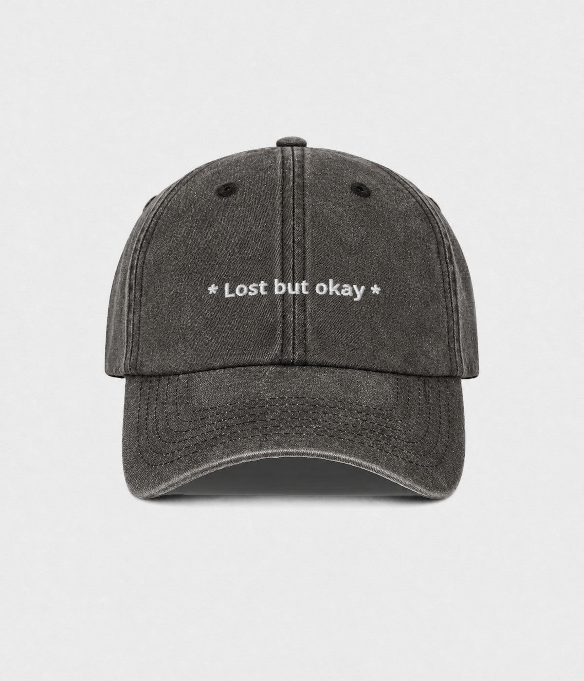 LOST BUT OKAY.-CAPS