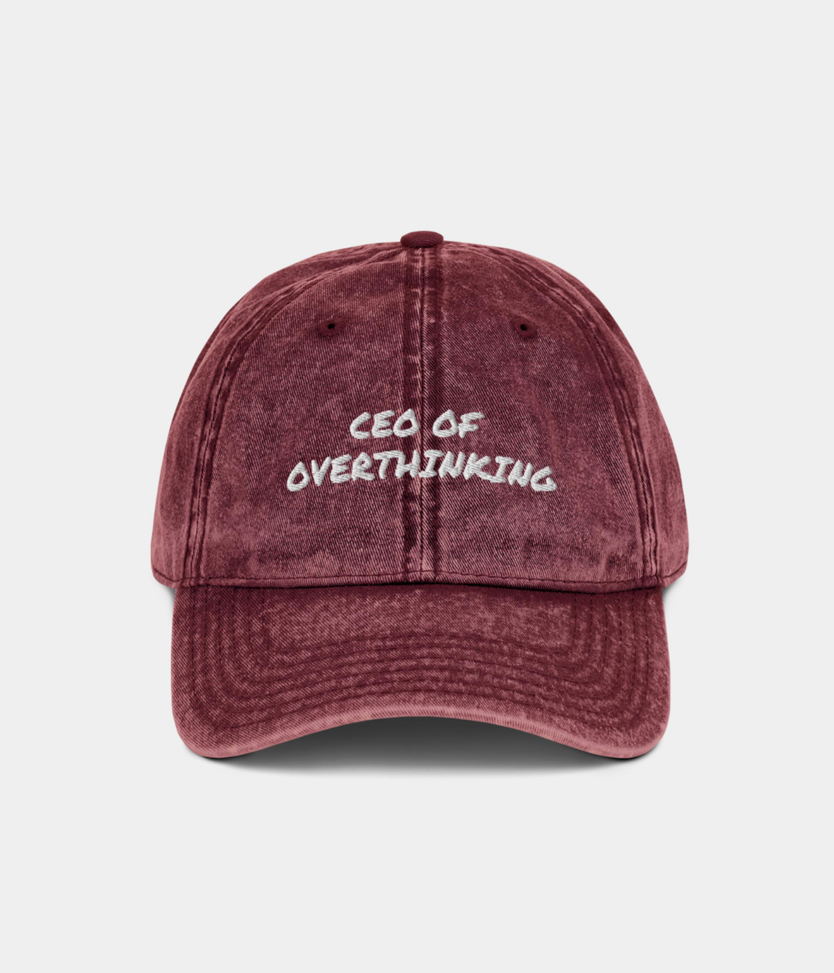 CEO OF OVERTHINKING CAP