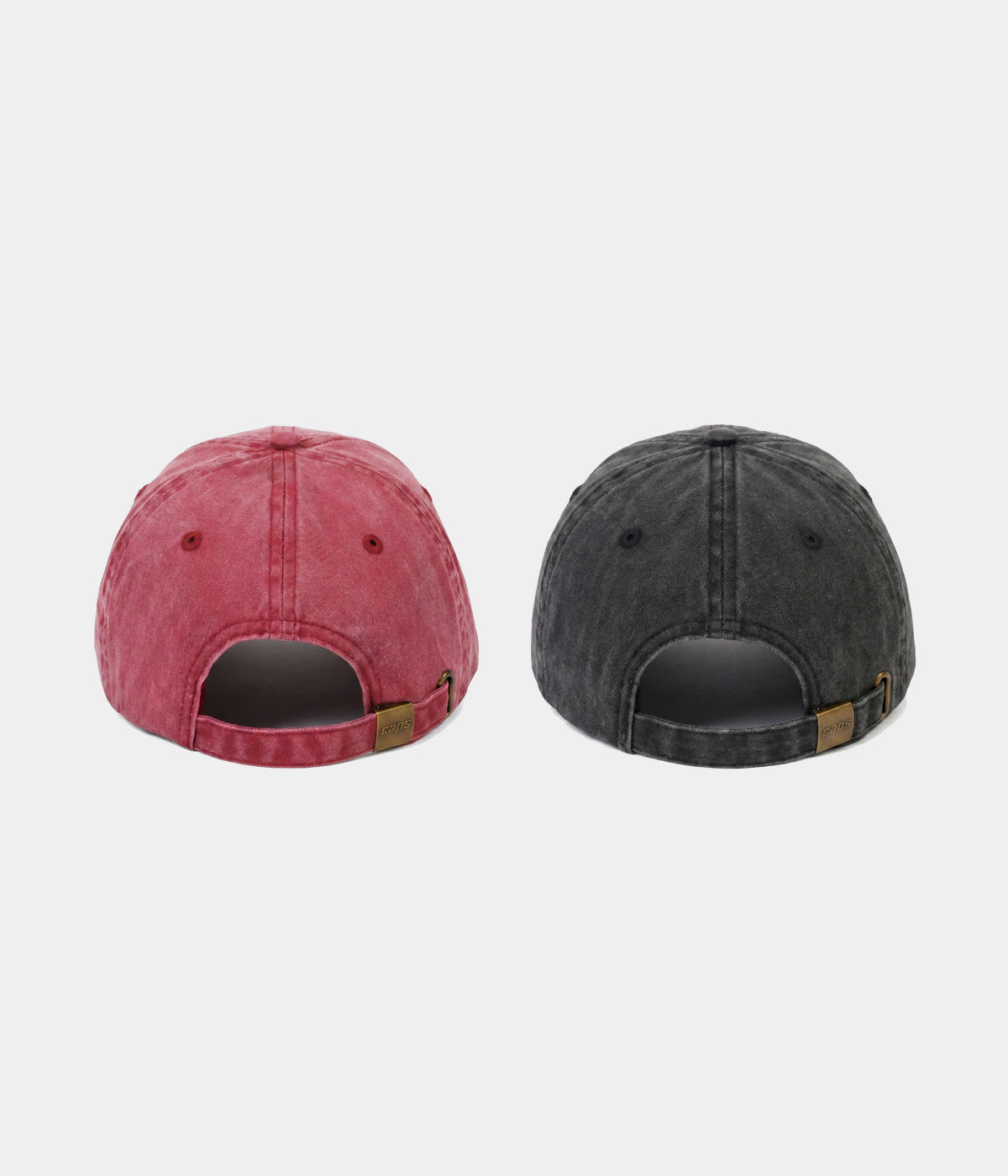 THE PARENT DUO. — RED + BLACK, back view