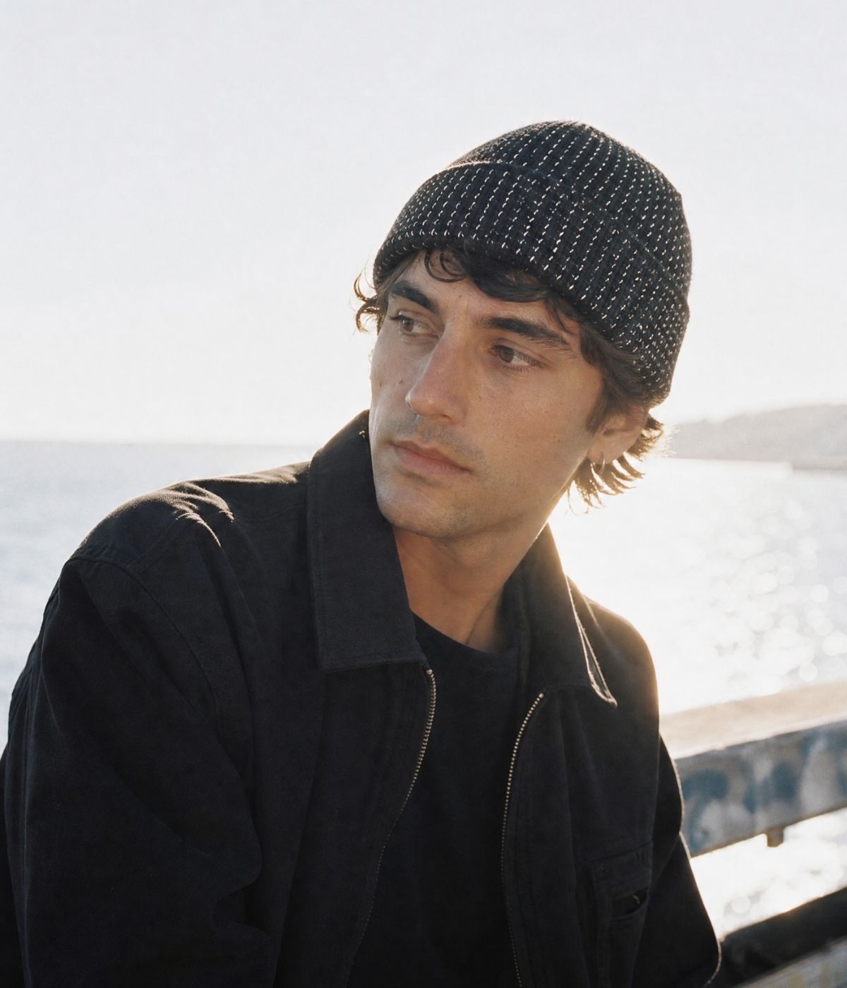 LOGO REFLECTIVE BEANIE.