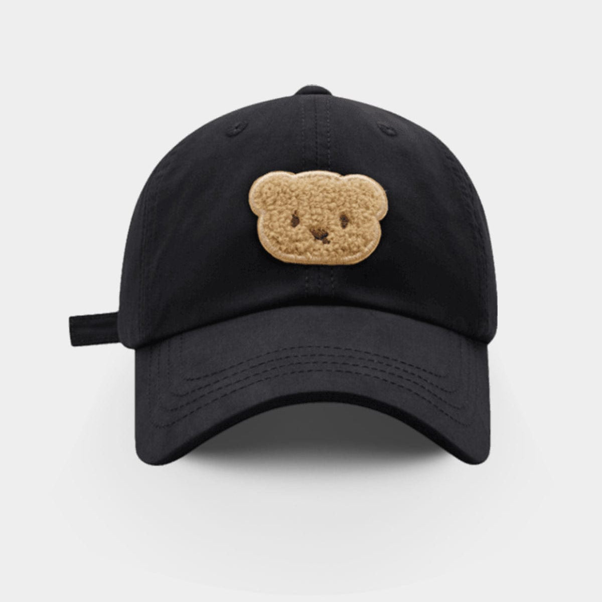 New Custom Designed Black Sherpa Teddy Cap w/ \'Somebody\'s Spoiled Wife\' Heart Somebody main image 2