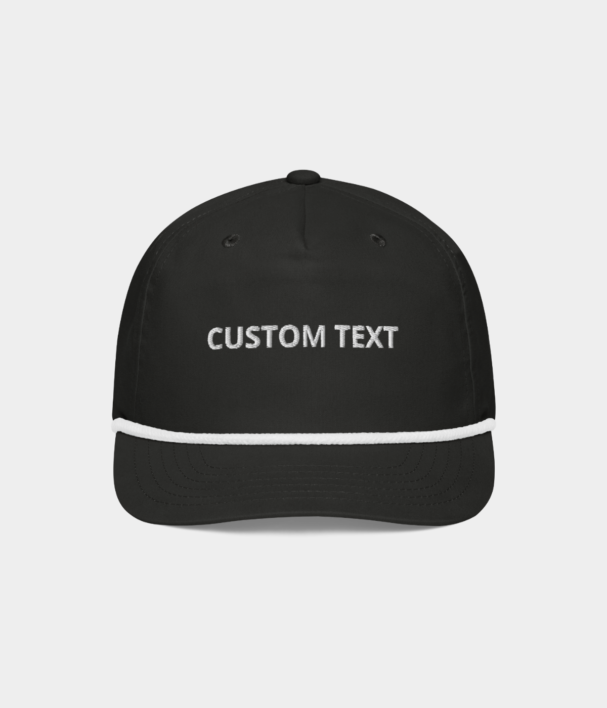 CUSTOM GOLF ROPE CAP.