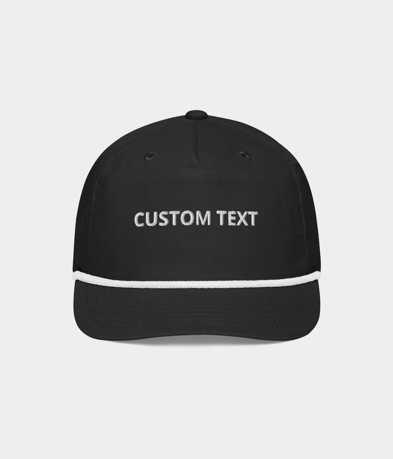 CUSTOM GOLF ROPE CAP.-CAPS