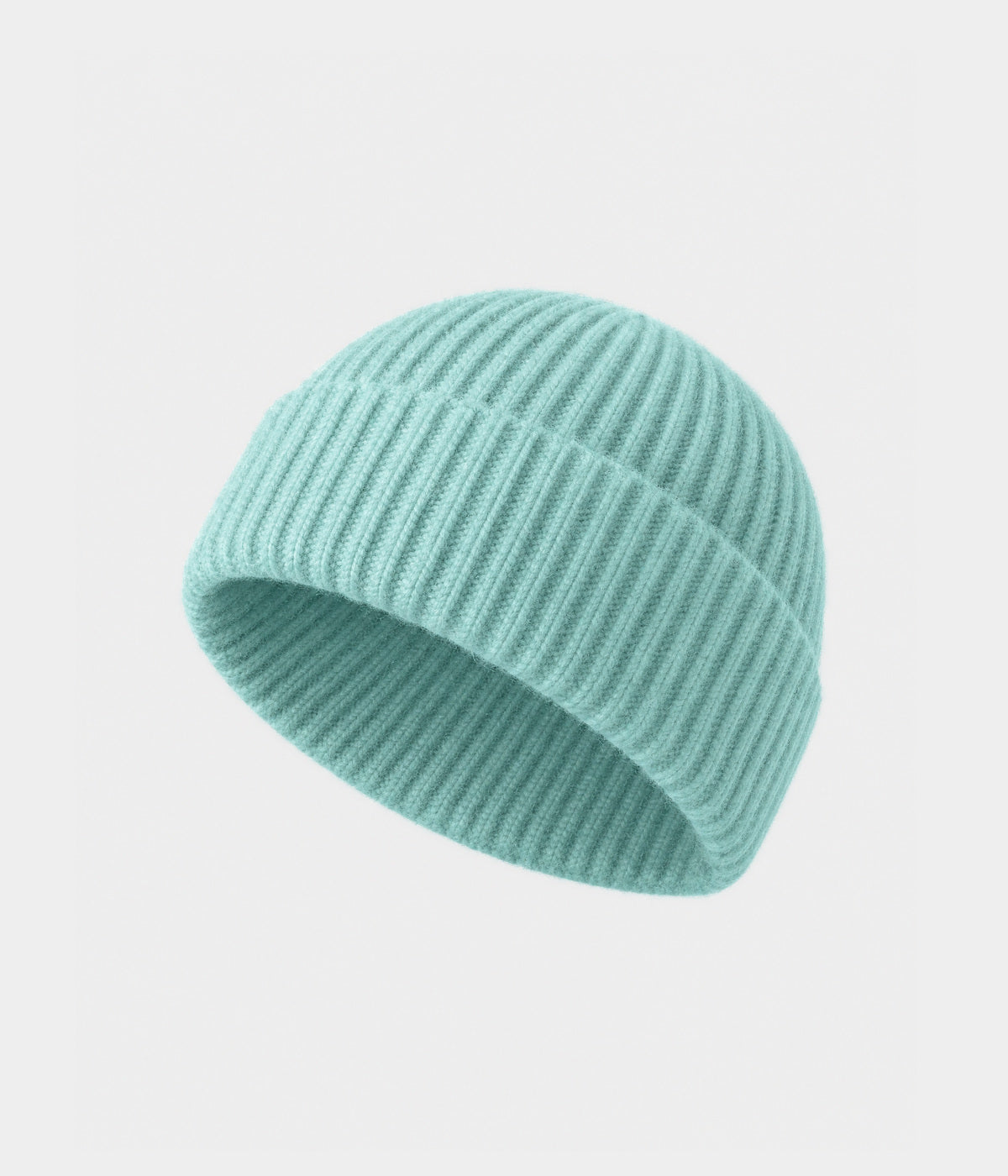 FISHERMAN BEANIE AQUA BLUE
